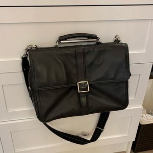 Coach Men’s Leather Briefcase